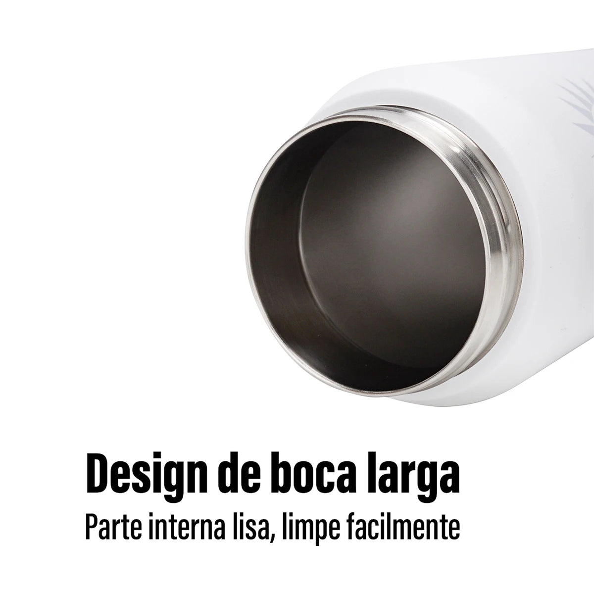 Garrafa Térmica com Suporte Magnético para Celular 950ml