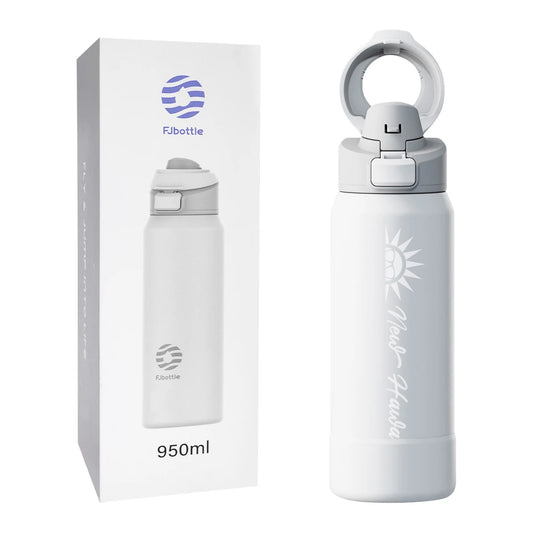 Garrafa Térmica com Suporte Magnético para Celular 950ml