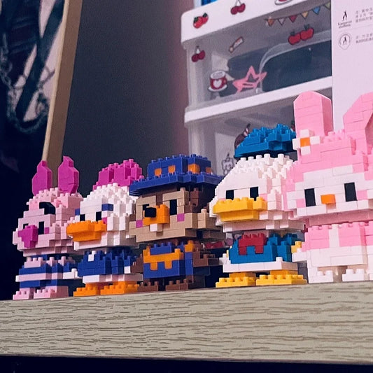 Micro Blocos de Montar Disney - Estilo Lego Pixel Art