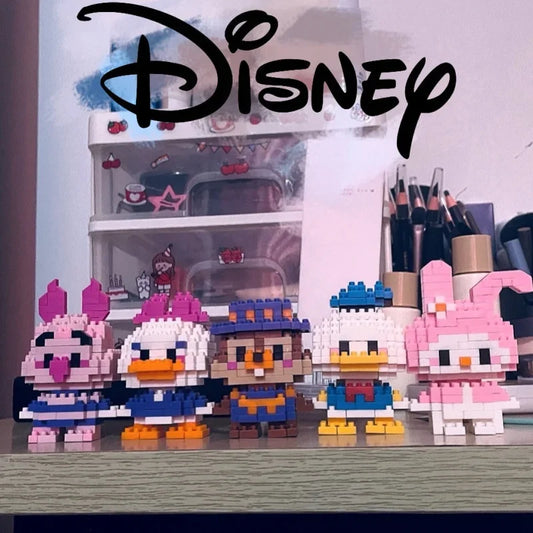 Micro Blocos de Montar Disney - Estilo Lego Pixel Art