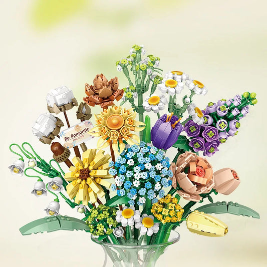 Flores de Montar - Crie seu Próprio Buquê